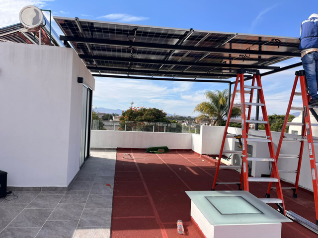 Proyecto solar residencial